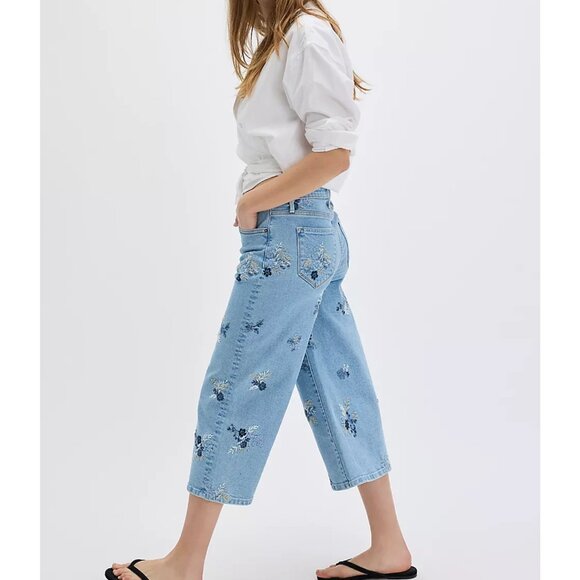 Driftwood Amie Culotte Jeans Color Summer Bliss - Picture 3 of 4